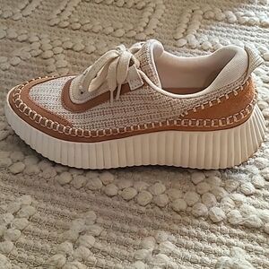 Dolce Vita Dolen Sneakers Brown Multi Size 6.5